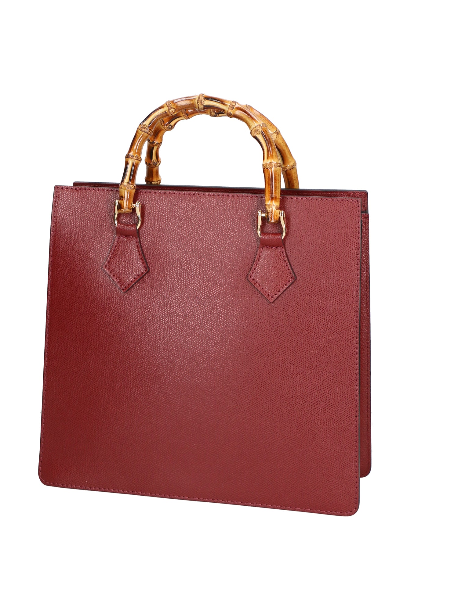 Lorenza Borsa a mano da donna Vera pelle 06524-P612 VINO Gave Lux