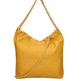 Violante Borsa a spalla donna Vera pelle 06897-S36 SENAPE Gave Lux