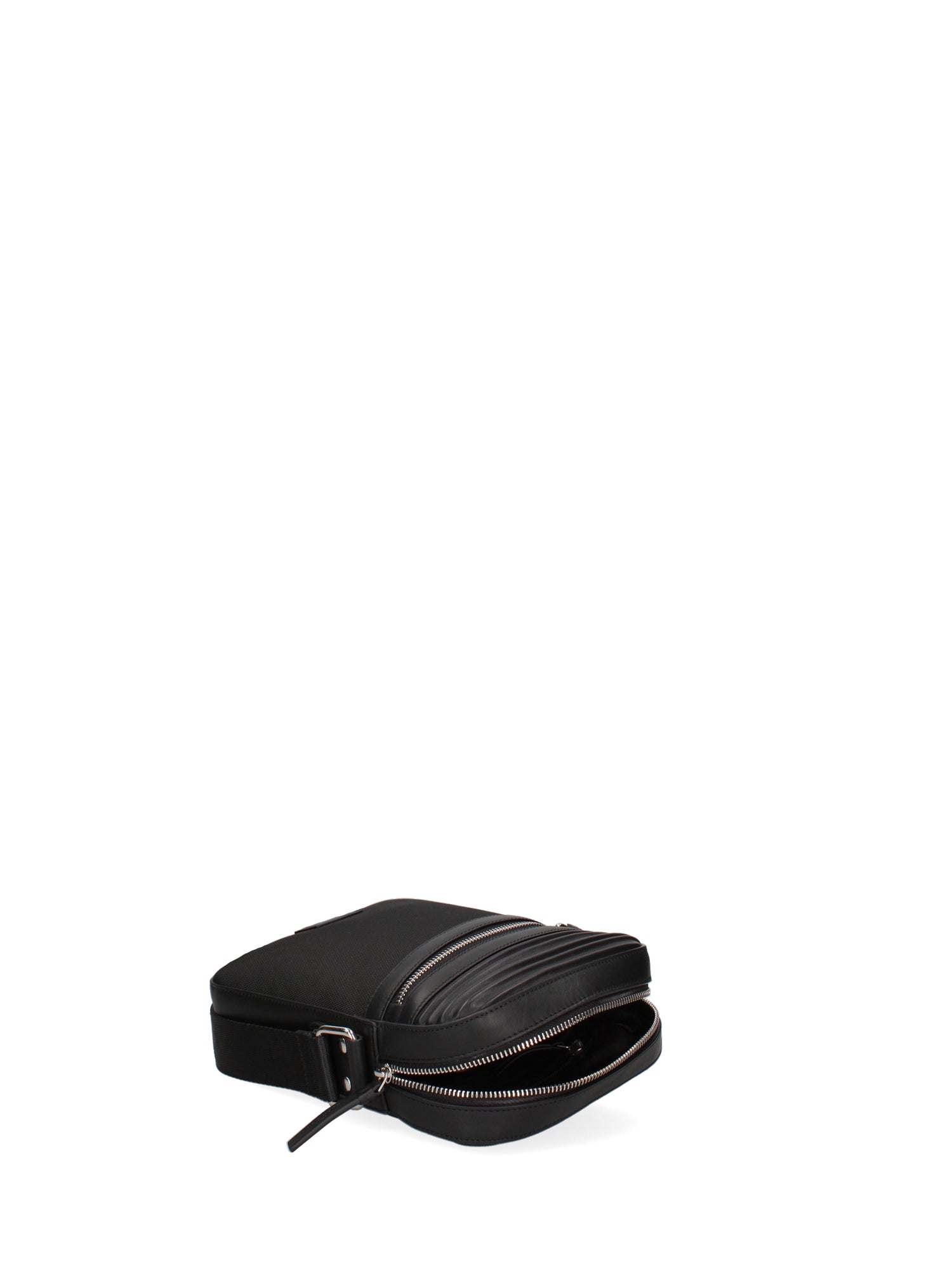 Borsa a tracolla uomo in vera pelle Casual JR-B132-BLACK John Richmond