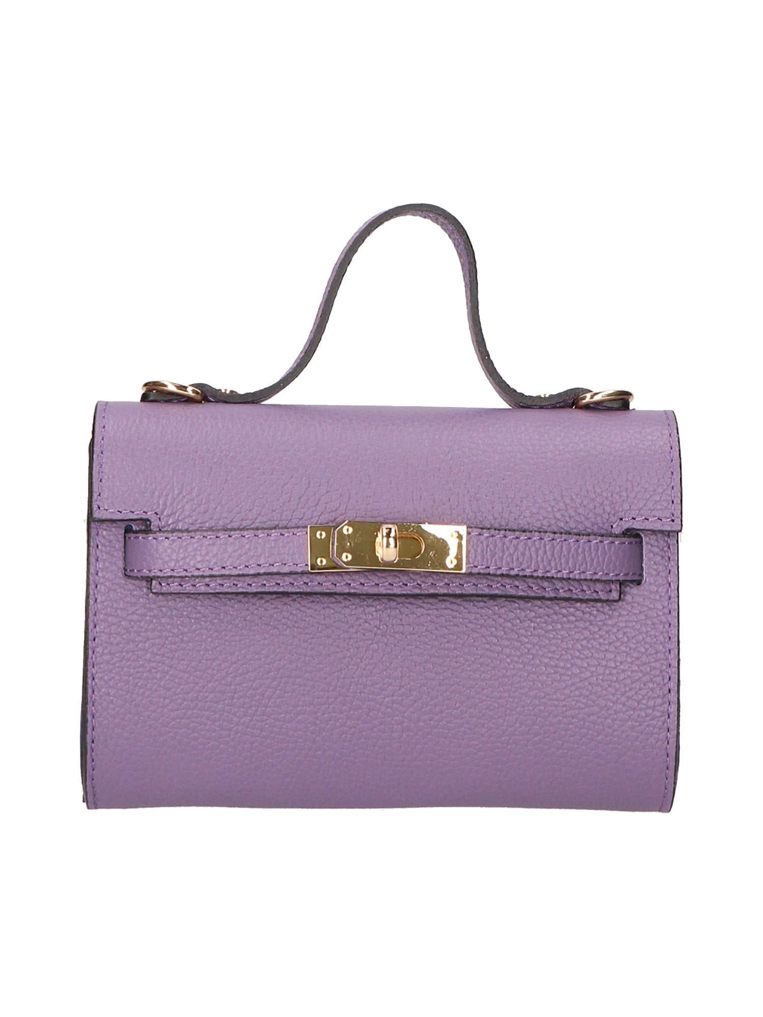 Uma Borsa a mano da donna Vera pelle 06525-D87 VIOLET Gave Lux