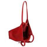 Valentina Borsa a mano da donna 100% pelle 06733-D08 ROSSO Gave Lux