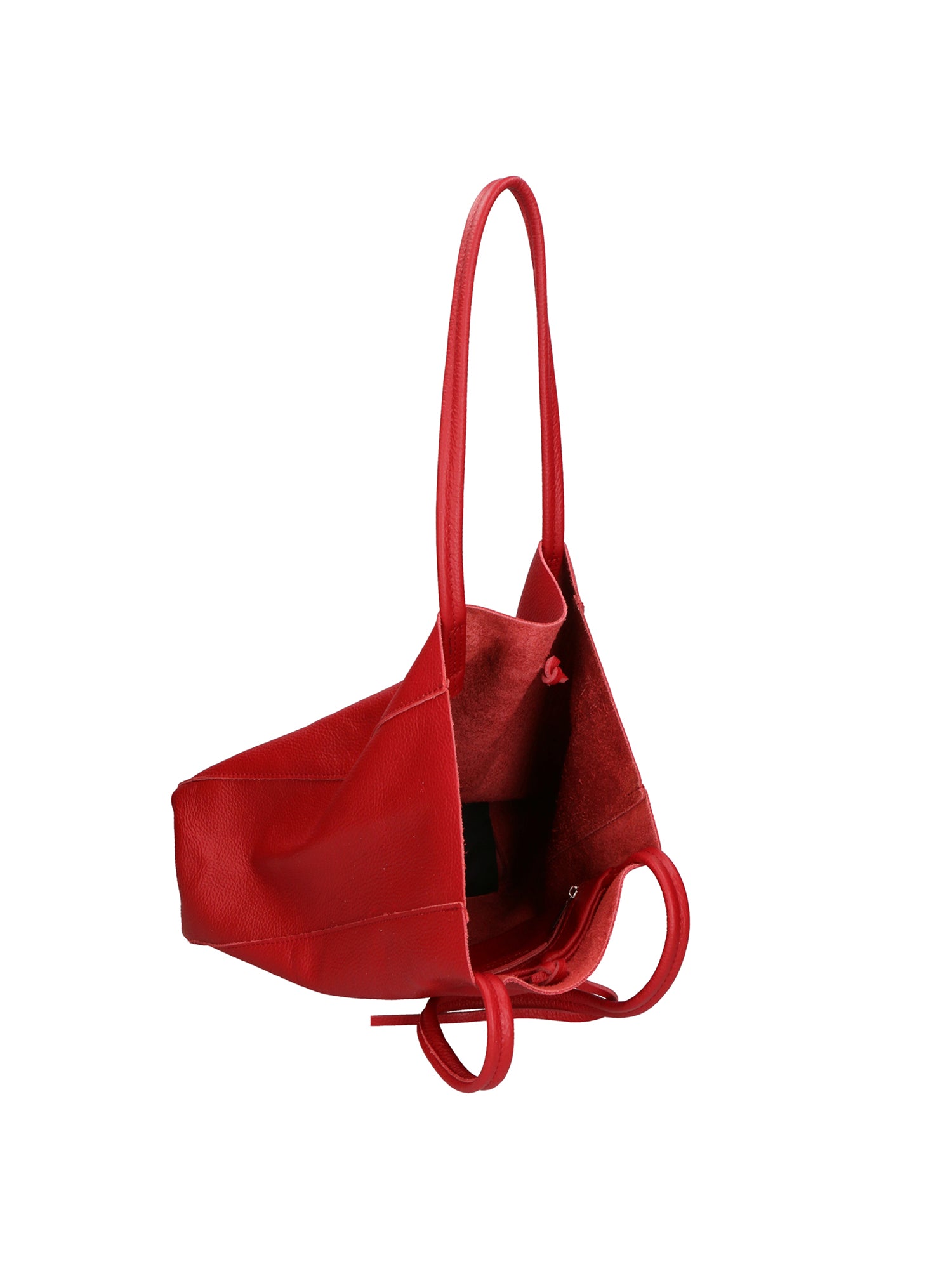 Valentina Borsa a mano da donna 100% pelle 06733-D08 ROSSO Gave Lux