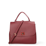 Borsa a mano da donna Ecopelle 635-1-BURGUNDY Diana&co