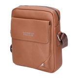 Borsa a tracolla uomo 100% pelle PU PCL3027-KHAKI Northampton Polo Club