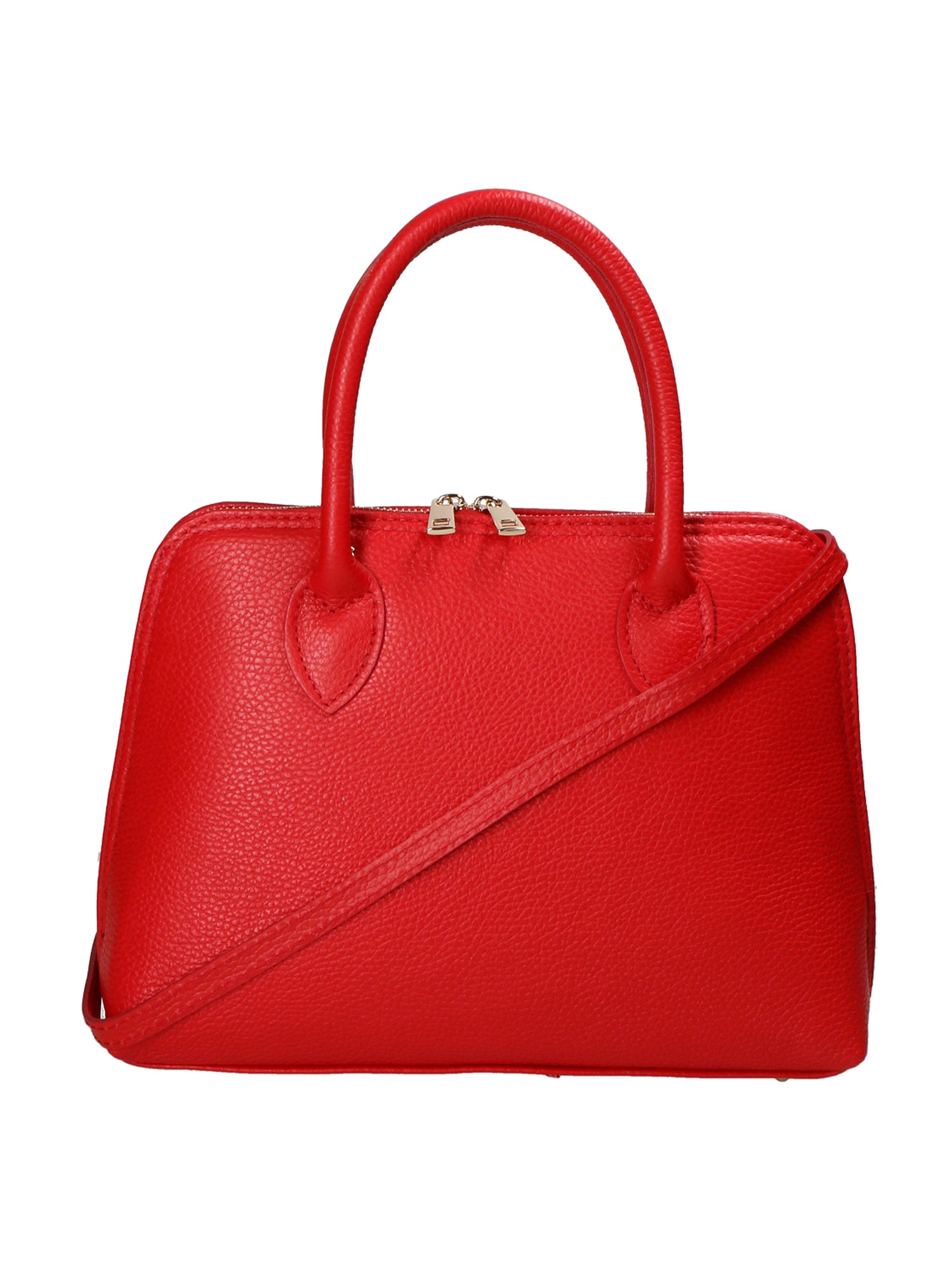 Kloe Borsa a mano da donna 100% pelle 3349-ROSSO Gave Lux