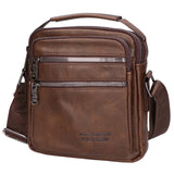 Borsa a tracolla uomo 100% pelle PU PCL3055-COFFEE Northampton Polo Club