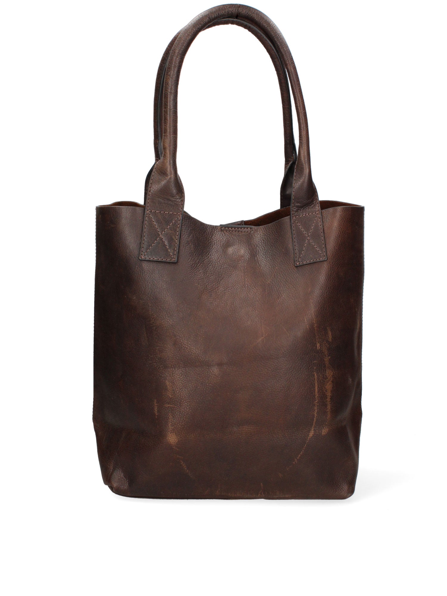 Brunella Borsa a mano da donna 100% pelle 524807-D23 T.MORO Gave Lux