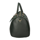 Aralia Borsa a bauletto da donna 100% pelle 5176-D14 VERDE SCURO DARK GREEN Gave Lux