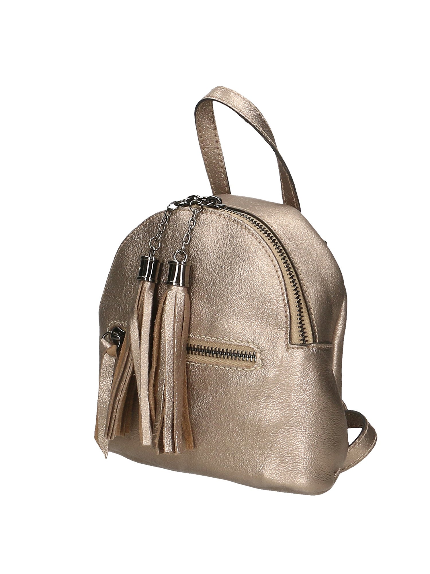 Morgana 188132-BRONZO Zaino da donna in vera pelle Gave Lux