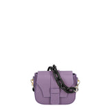 Arcadia Nova Borsa a spalla donna Vera pelle 6282-D718 PURPLE Chiara Ferretti