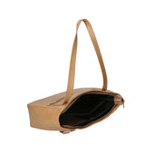 Eva Borsa a spalla da donna Vera pelle 9024-FANGO TAUPE Gave Lux