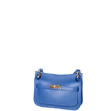 Katie Borsa a tracolla da donna 100% vera pelle 07145-D22 BLUETTE Viola Castellani