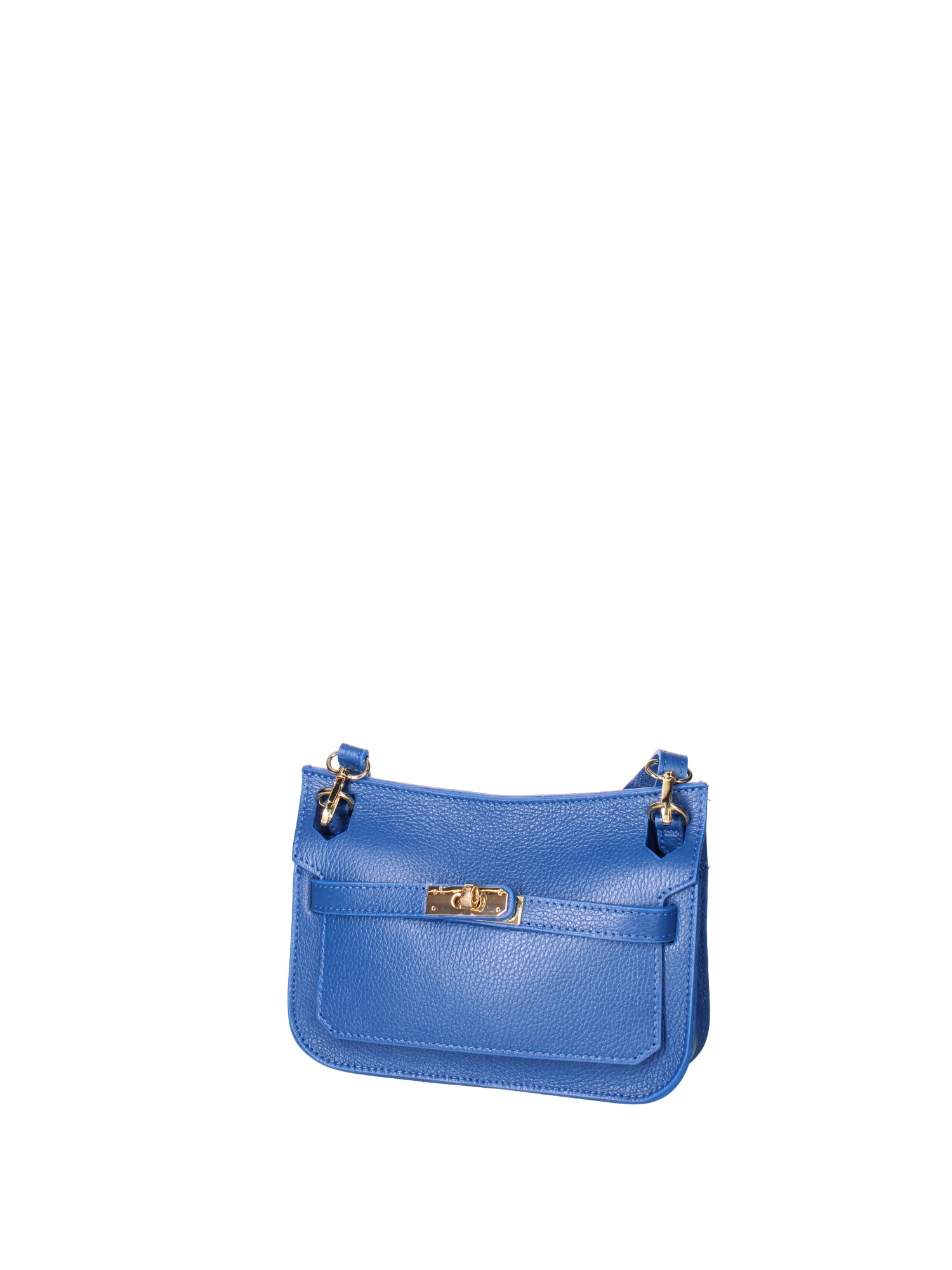 Katie Borsa a tracolla da donna 100% vera pelle 07145-D22 BLUETTE Viola Castellani