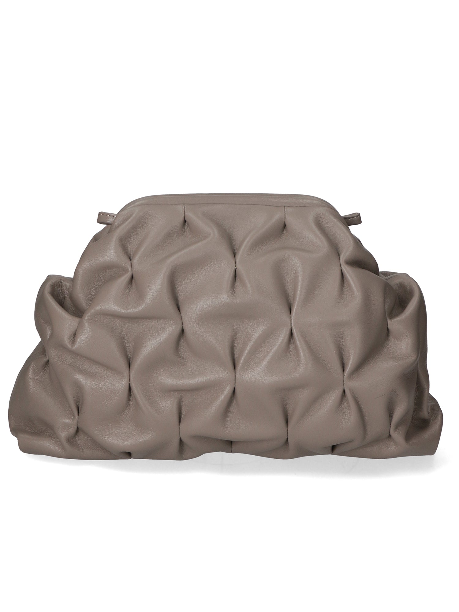 Miriam Borsa a spalla da donna Vera pelle 03770-S27 CENERE Gave Lux