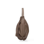 Oriana Chic Borsa a spalla da donna Vera pelle 7971-D40 TAUPE Chiara Ferretti