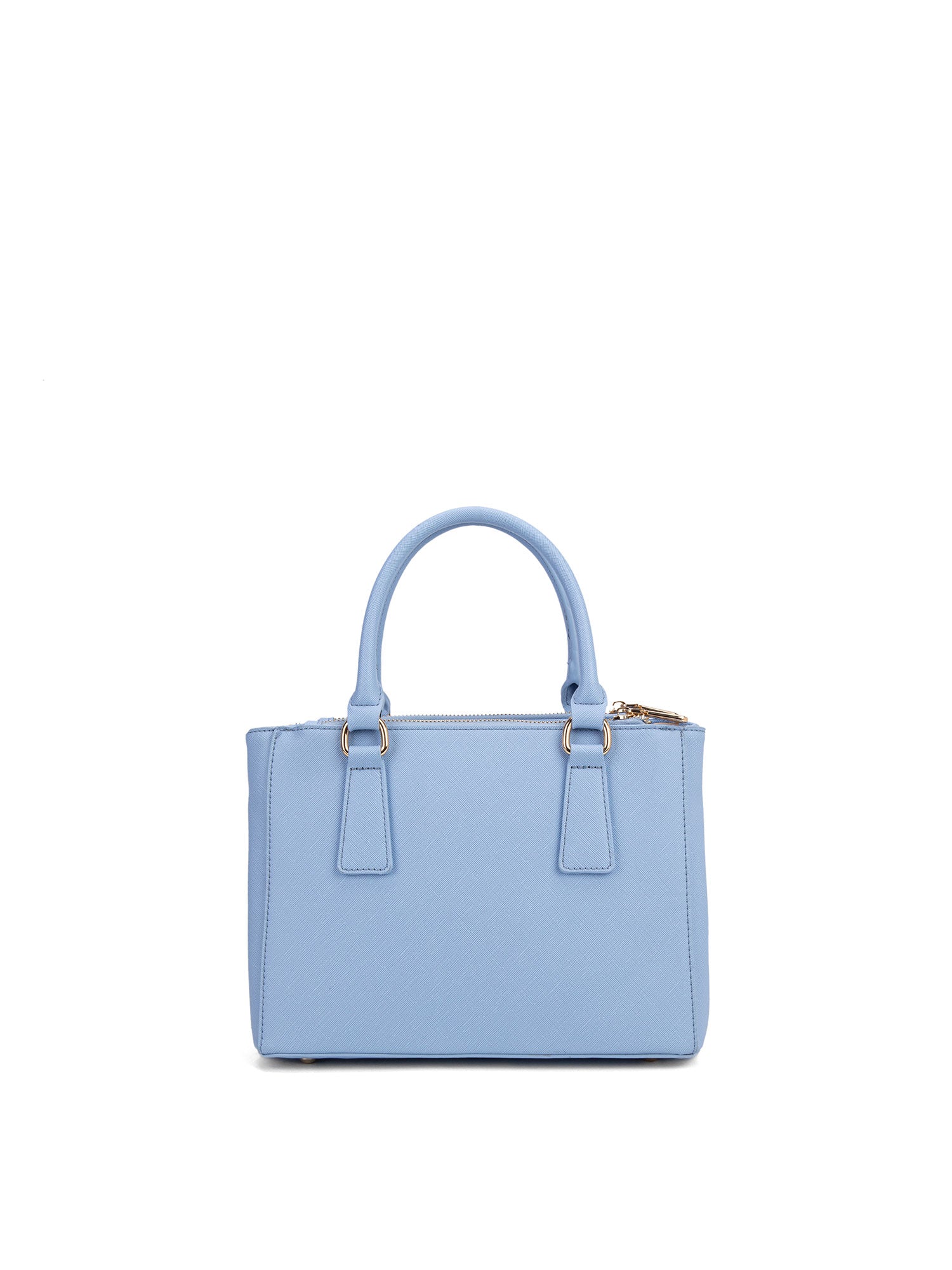 Borsa a mano da donna 100% pelle vegana PU 720-2PT-SKY BLUE Diana&co