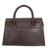 Ariel Borsa a mano da donna Vera pelle 05458-LU23 T.MORO DARK BROWN Gave Lux