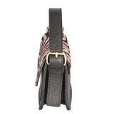 Aleide Borsa a mano da donna Vera pelle 04858-ZEBRA ROSA Gave Lux