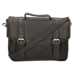 Borsa da lavoro uomo in vera pelle RFID HILB-3348-NERO Hill Burry