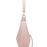 Borsa a spalla da donna 100% pelle vegana PU 715-1PT-ROSE Diana&co