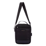 Borsa a tracolla uomo 100% poliestere BC1277-NERO B Cavalli