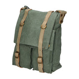 Milena Borsa a tracolla unisex Canvas e vera pelle ZG3009-VERDE GREEN Gave Lux