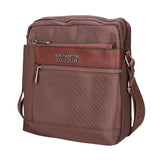 Borsa a tracolla uomo Pelle PU Vegan PCL3067-EARTH Northampton Polo Club