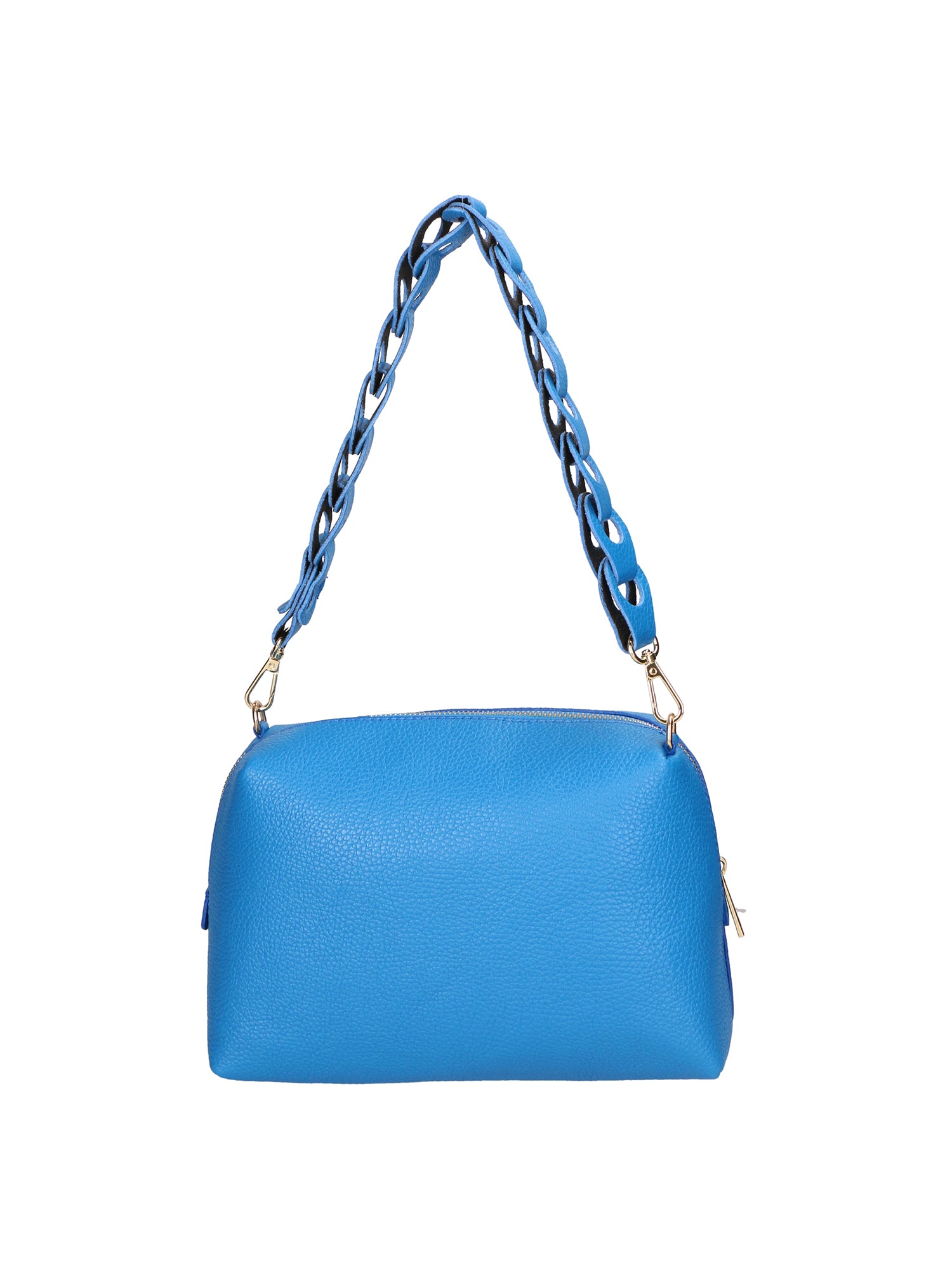 Livia Borsa a spalla da donna Vera pelle 06443-BLU ASTER Gave Lux