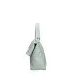 Borsa a spalla da donna Vera pelle 07159-D102 CIELO Viola Castellani