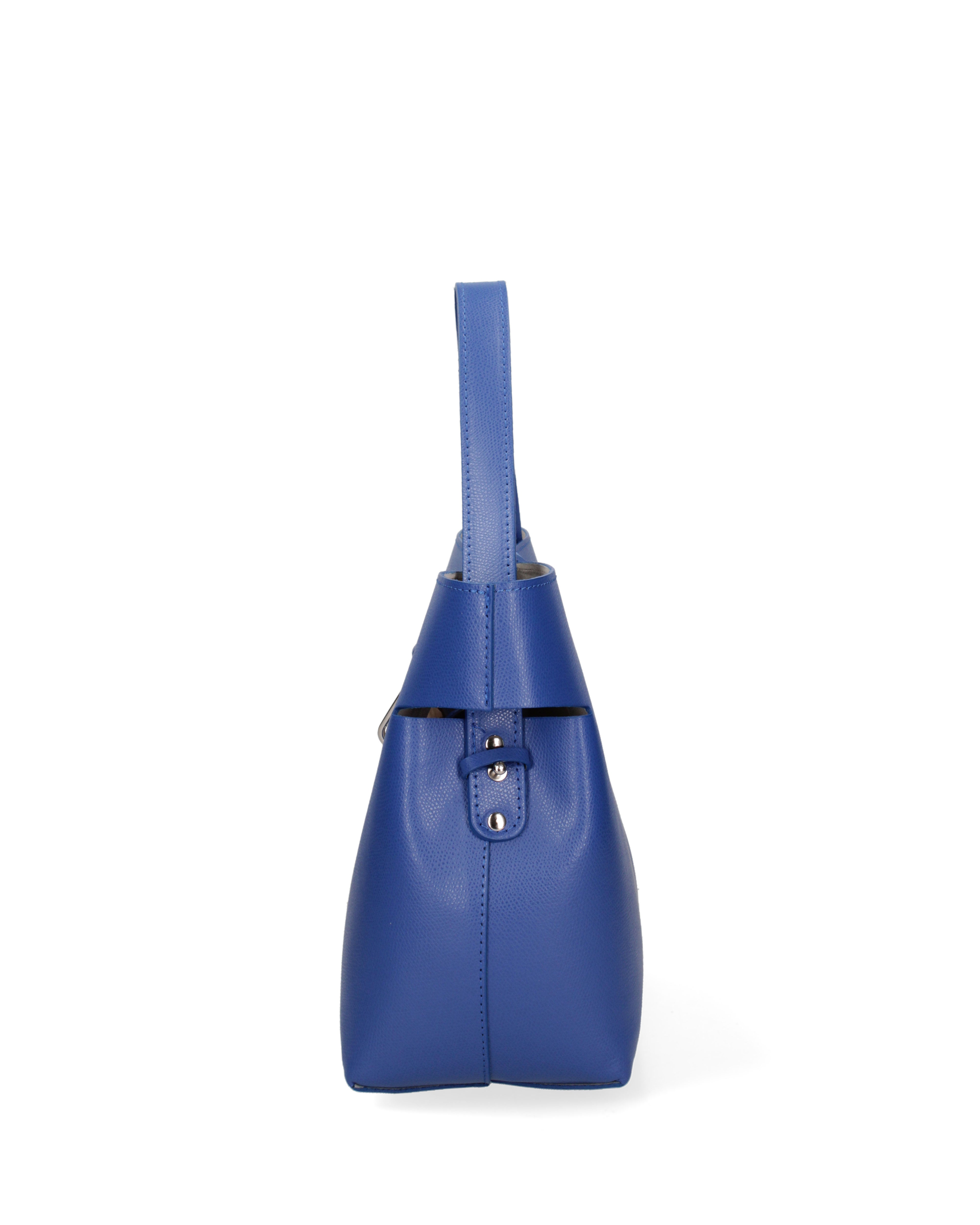 Liviana Borsa a mano da donna Vera pelle 07379-P633 BLUETTE Gave Lux