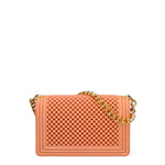 Borsa a mano da donna 100% Pvc FLAT-M-BALL 24-DARK RUST - GOLD Marc Ellis