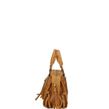Erisia Borsa a spalla da donna Vera pelle 06091-031 CUOIO SCURO Gave Lux
