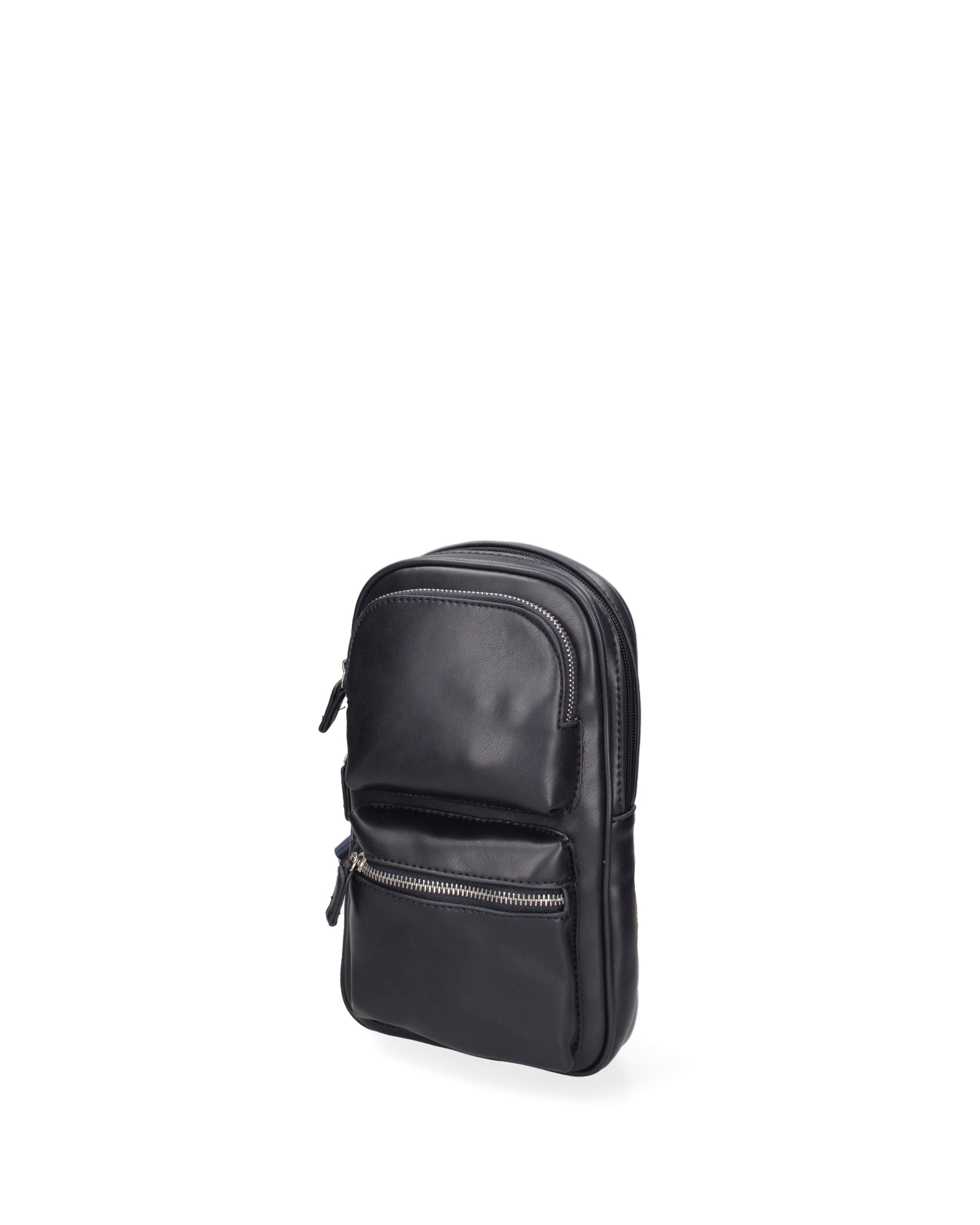 Borsa a tracolla da donna Ecopelle DC1830-2-BLUE JEANS Diana&co