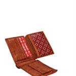 Portafoglio da uomo in vera pelle Casual IN-1068-TABACCO Sergio Valentini