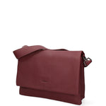 Borsa a spalla da donna Ecopelle 637-2-BURGUNDY Diana&co