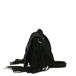 Iolanthe Borsa a tracolla da donna Vera pelle 1421-NERO Gave Lux