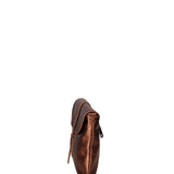 Borsa a mano da donna Vera pelle 07163-L006 RAME Viola Castellani