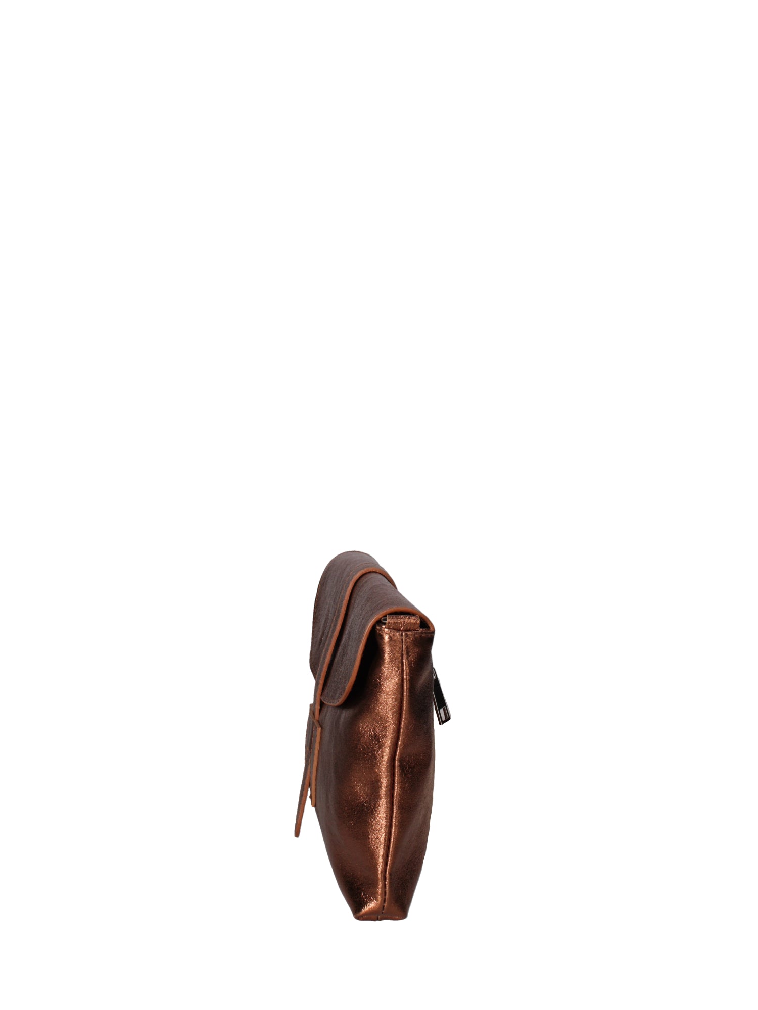 Borsa a mano da donna Vera pelle 07163-L006 RAME Viola Castellani