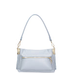 Borsa a spalla da donna Vera pelle 07147-D92 CELESTE Roberta Rossi