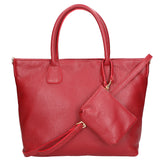 Sylvie Borsa a mano da donna 100% pelle 06520-D10 ROSSO SCURO Gave Lux