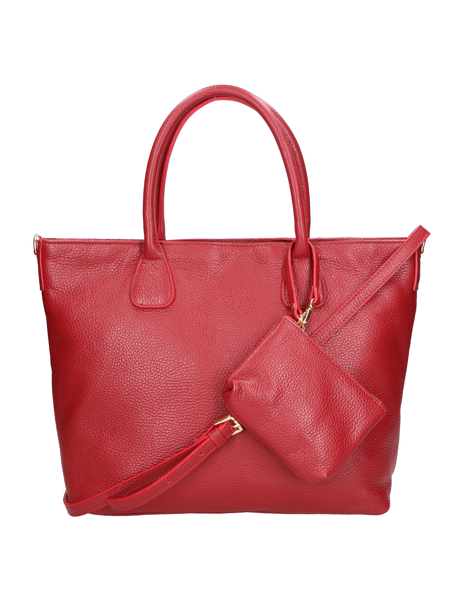 Sylvie Borsa a mano da donna 100% pelle 06520-D10 ROSSO SCURO Gave Lux