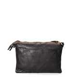 Lucca Borsa a tracolla da donna Vera pelle 1001-D28 NERO Gave Lux