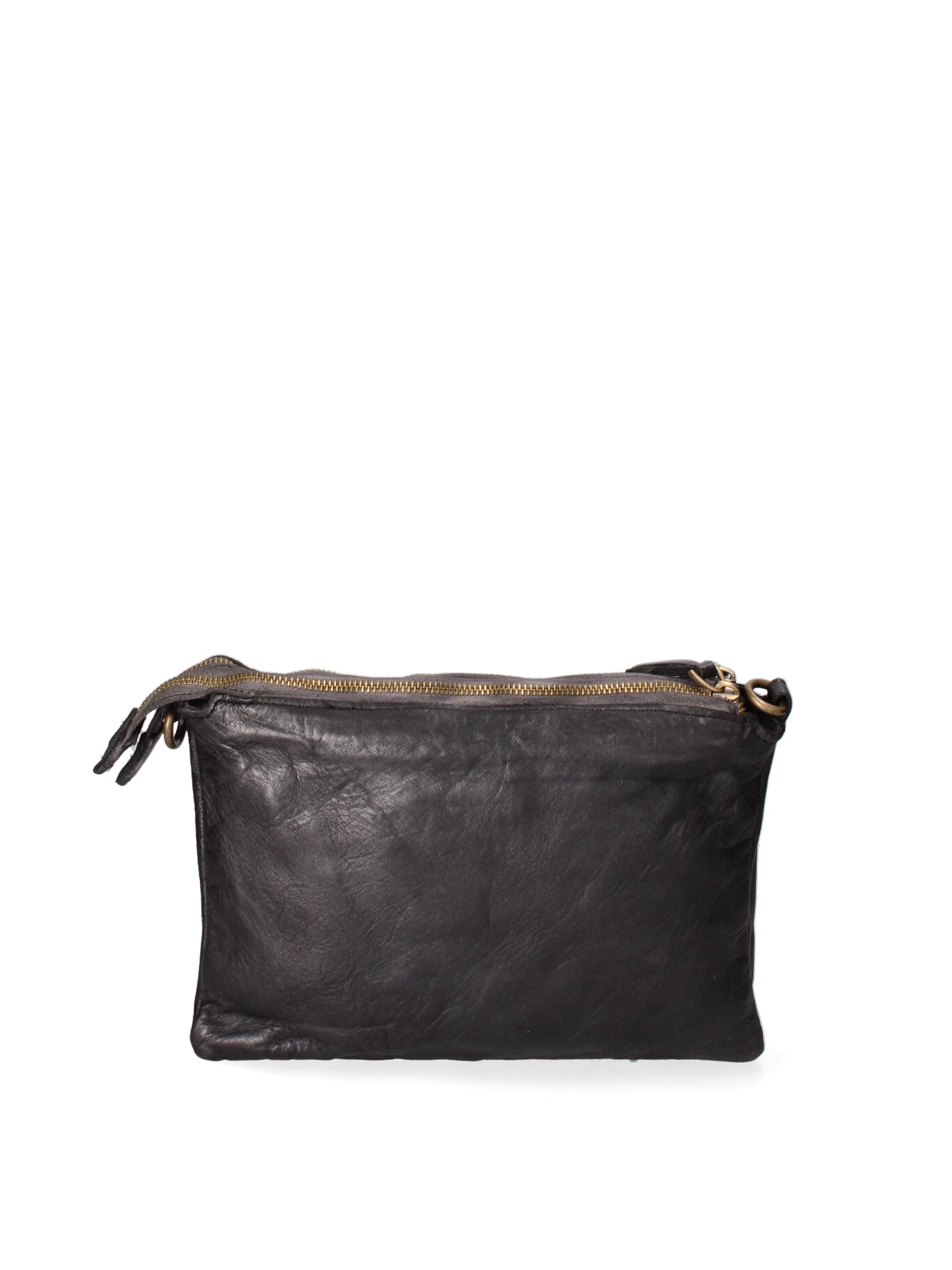 Lucca Borsa a tracolla da donna Vera pelle 1001-D28 NERO Gave Lux