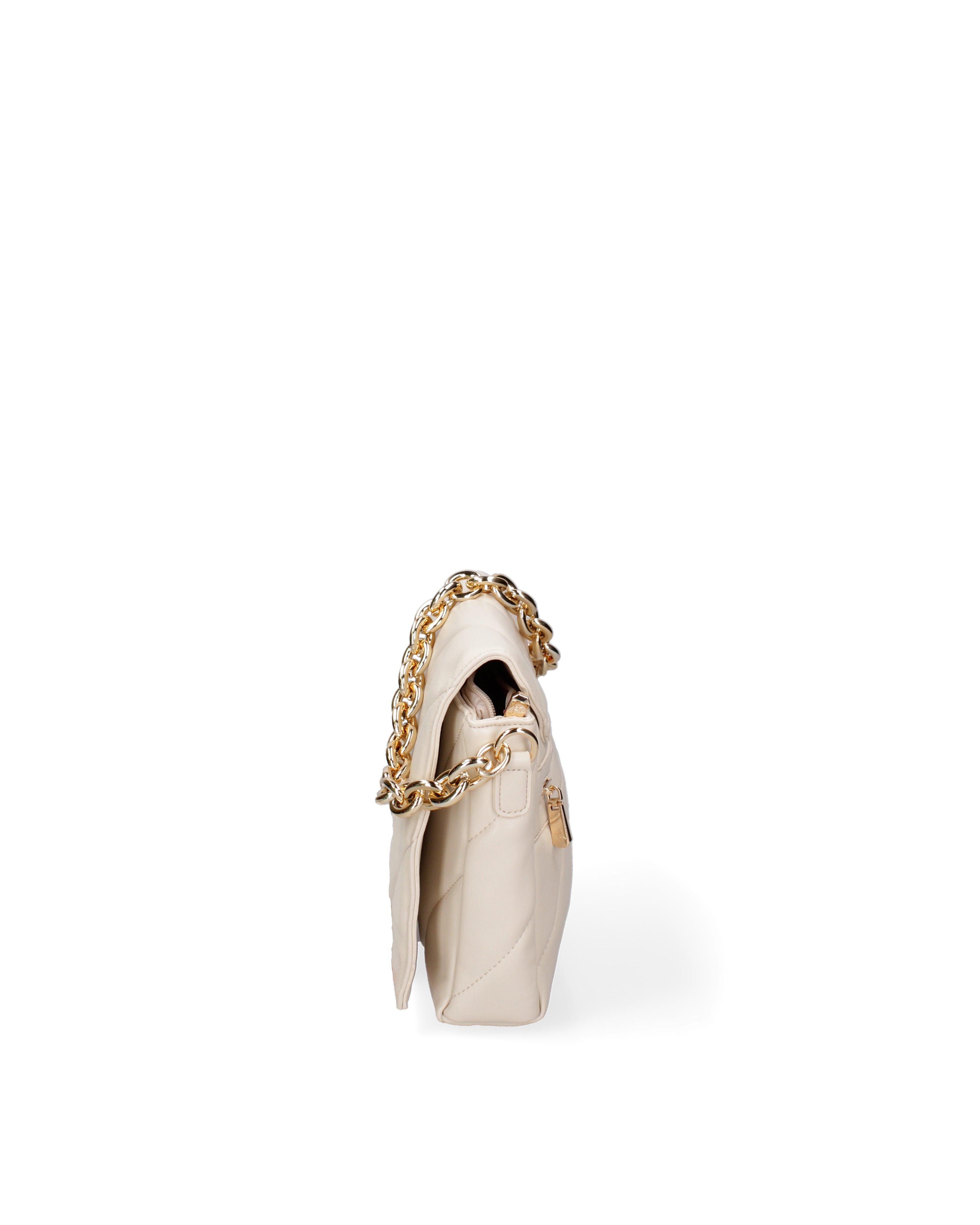 Borsa a spalla da donna Ecopelle DC3122-2-BEIGE Diana&co