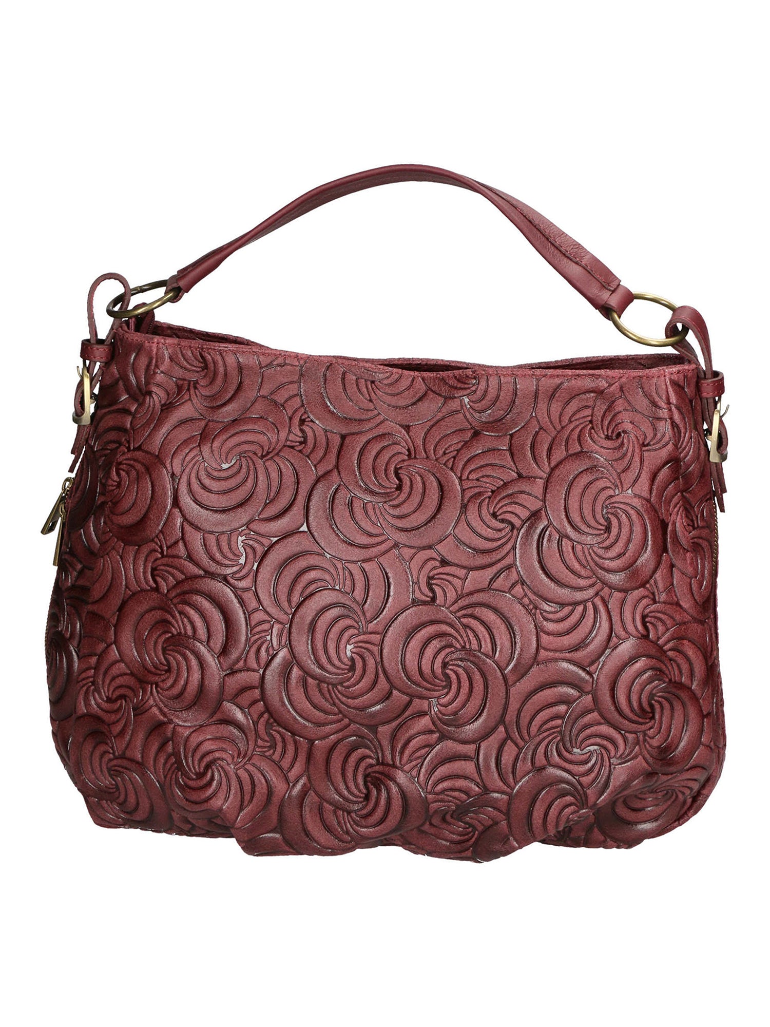 Lumelia Borsa a mano da donna Vera pelle 80013-037 BORDO Gave Lux