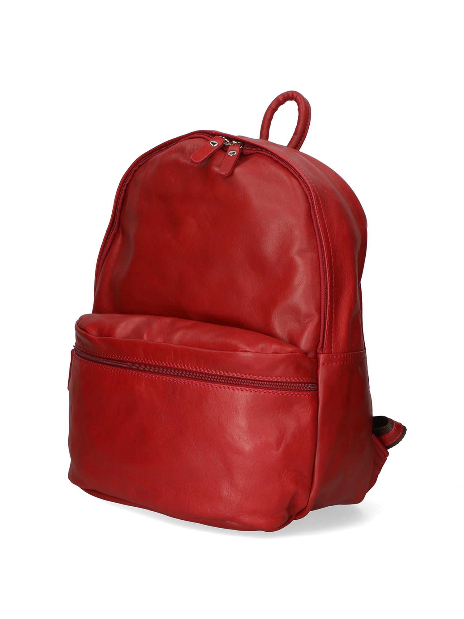 Cloe Zaino da donna in vera pelle Artigianale 6161-S10 ROSSO Gave Lux