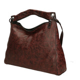 Ondina Borsa a spalla da donna Vera pelle 6569-BORDO BORDEUX Gave Lux
