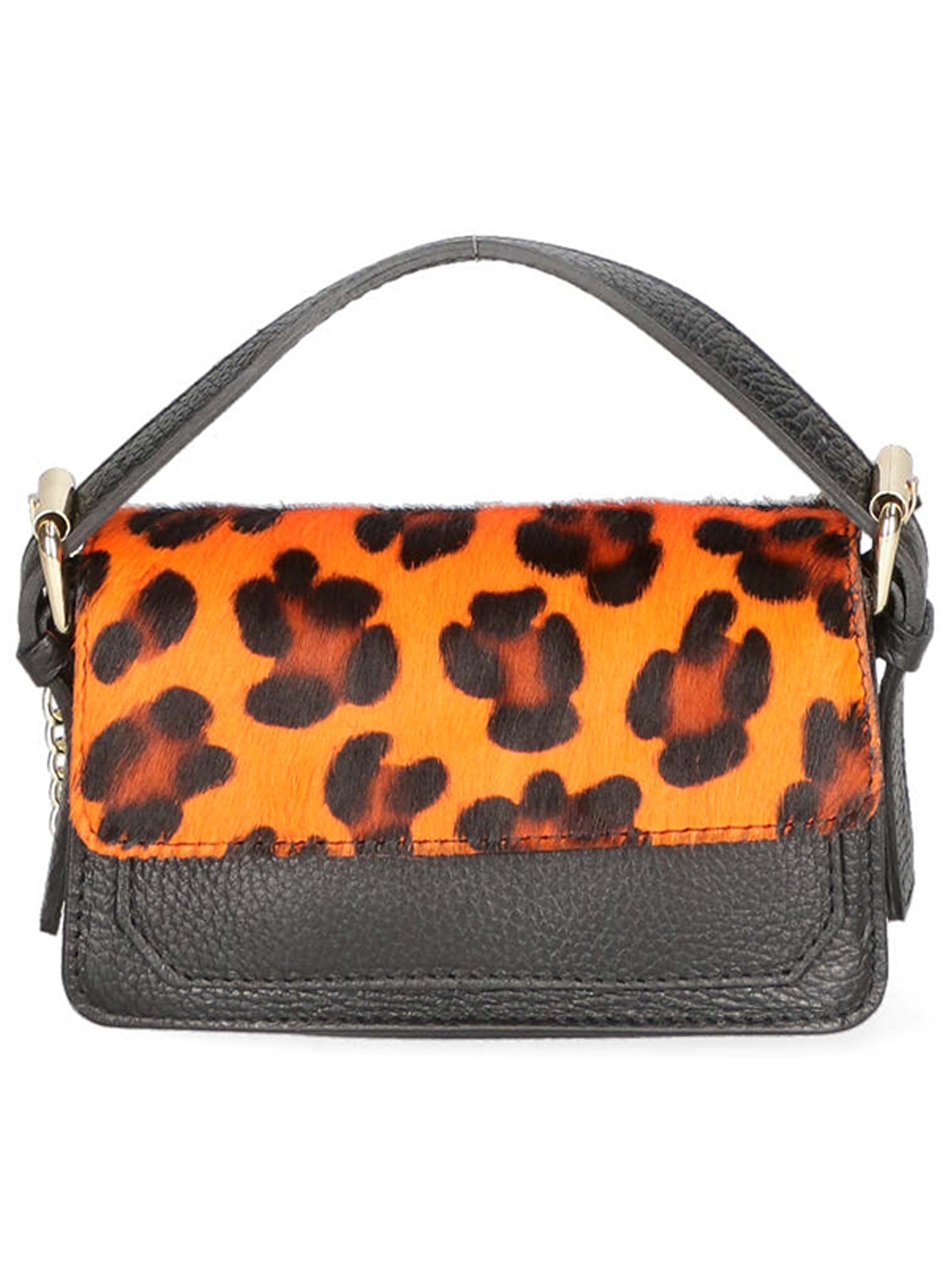 Aleide Borsa a mano da donna Vera pelle 04858-LEO G ARANCIONE Gave Lux