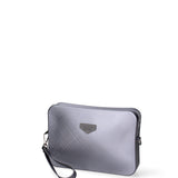 Borsa a tracolla da donna 100% Pvc FLAT-FLOWE-GUN METAL - CDF Marc Ellis