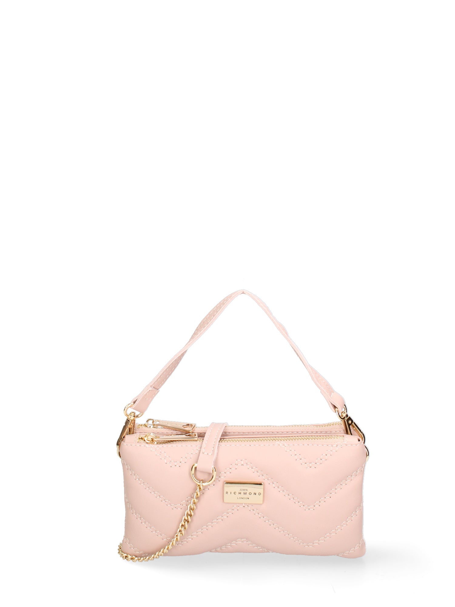 Borsa a spalla da donna Vera pelle JR-W-1109SA-NUDE-GOLD John Richmond